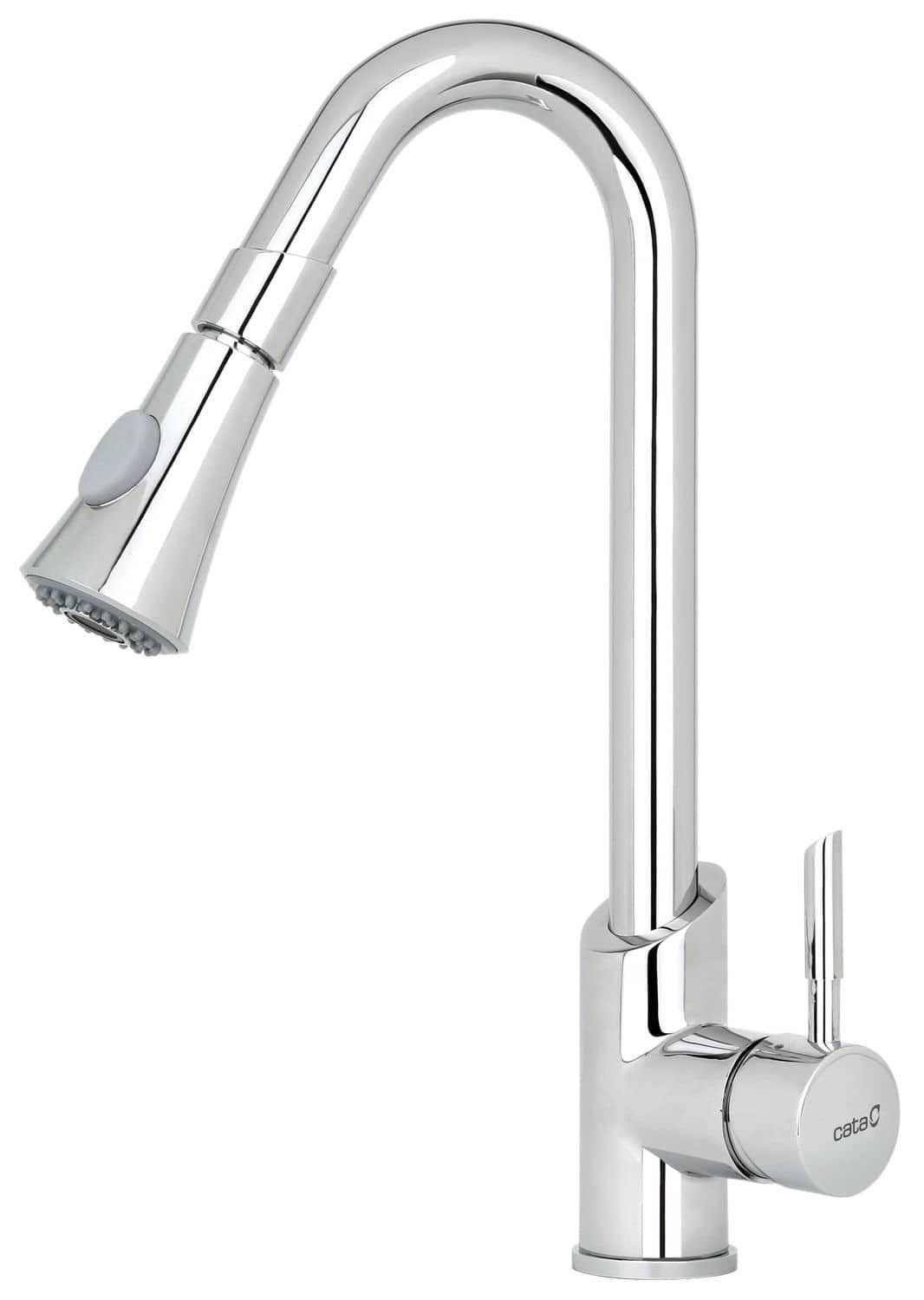 Countertop mixer tap - CDA - CATA - stainless steel / ceramic / kitchen