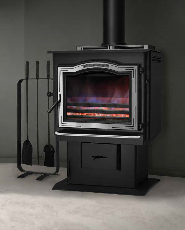 Charcoal Heating Stove Metal Traditional Tlc 2000 Harman