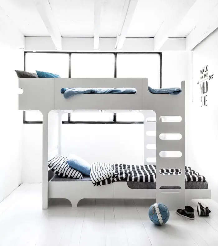 Rafa Kids F BUNK BED 本体30万（国産マットレス、おまけ付） F Bunk Bed - Designer Furniture for Children's Room - Rafa-kids