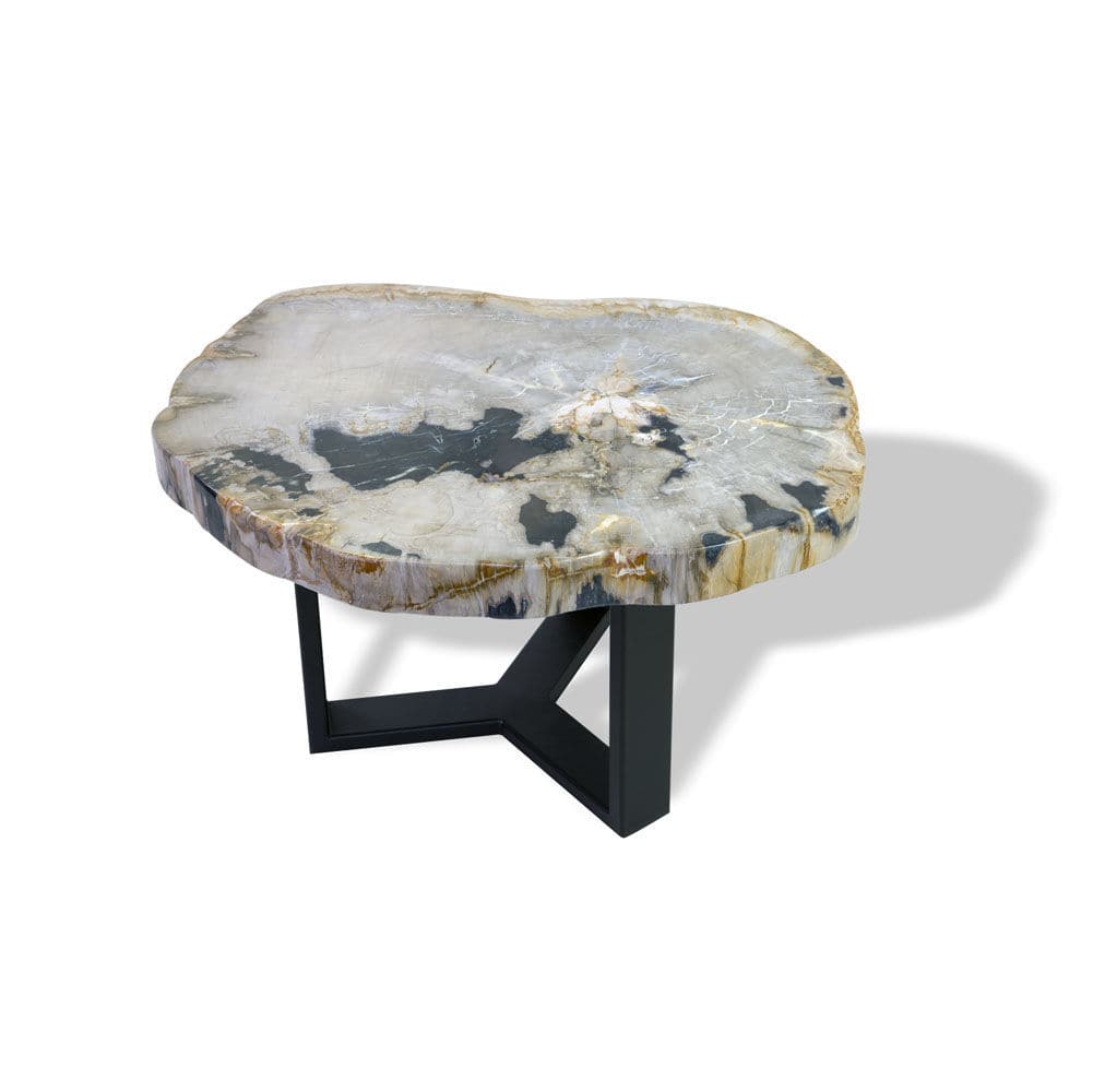 Contemporary side table - SKU: 235 - Unik - steel / stainless steel ...