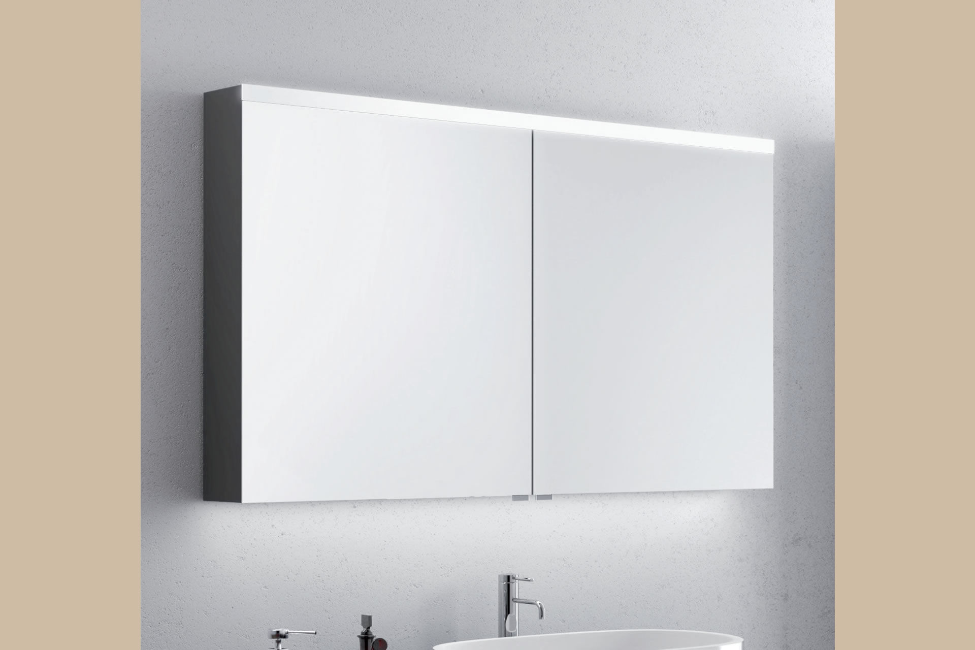 Mirrored Bathroom Wall Cabinet Iris Isa Bagno Mirrored Bathroom Wall Cabinet