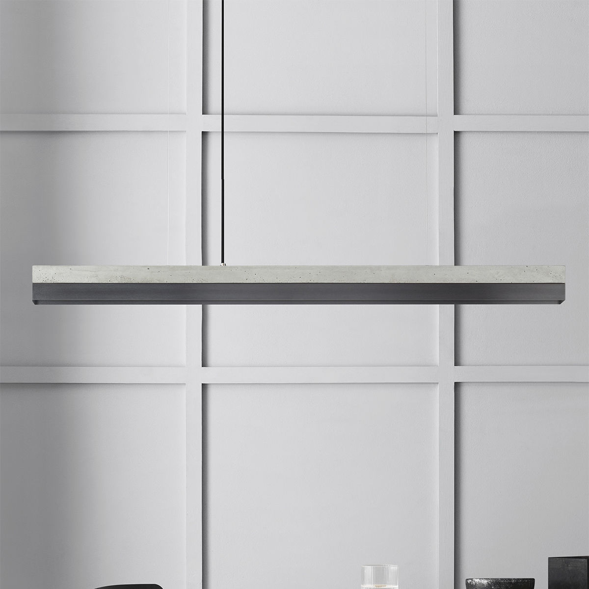Pendant lamp - [C-serie]gun - GantLights - stainless steel / oak / walnut