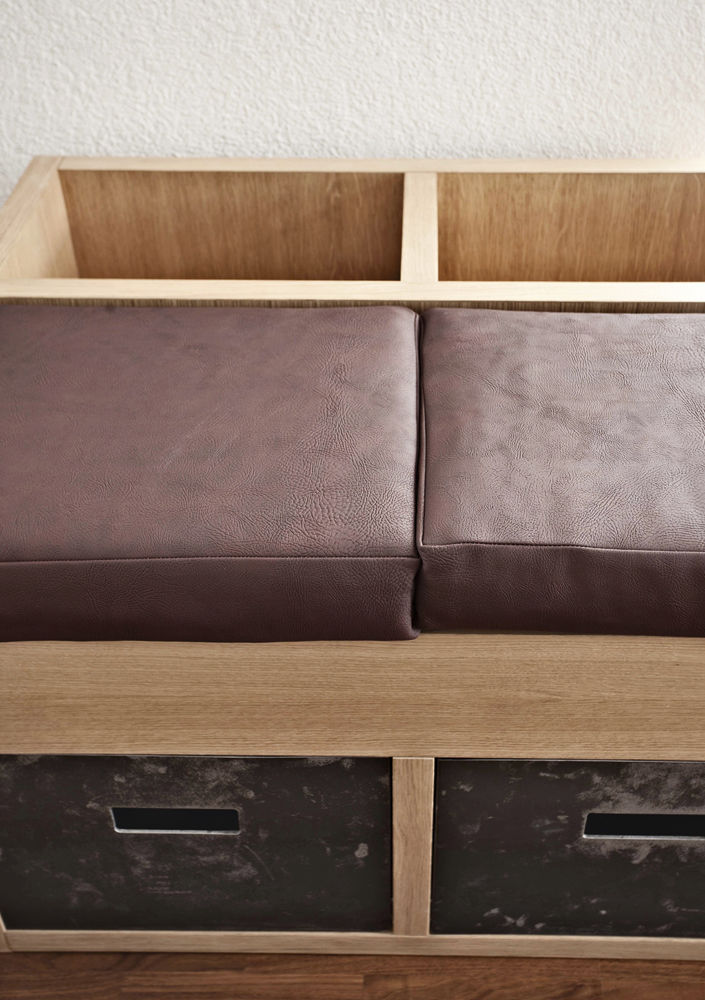 Contemporary Shoe Rack Wooden Shoe Shine Ateliers Phi Sa