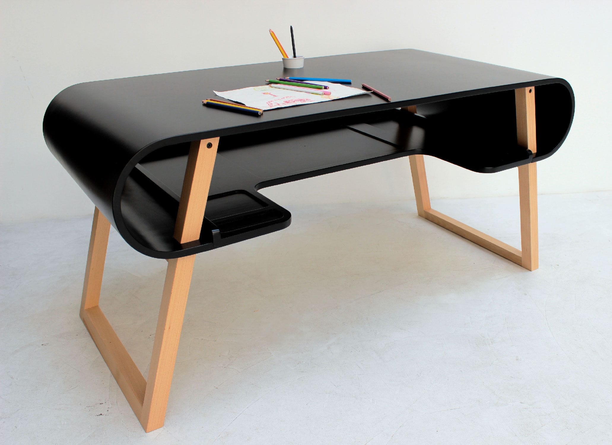 Solid Wood Desk Contemporary Rubens By Jean François Bellemère Solid Wood Desk Contemporary