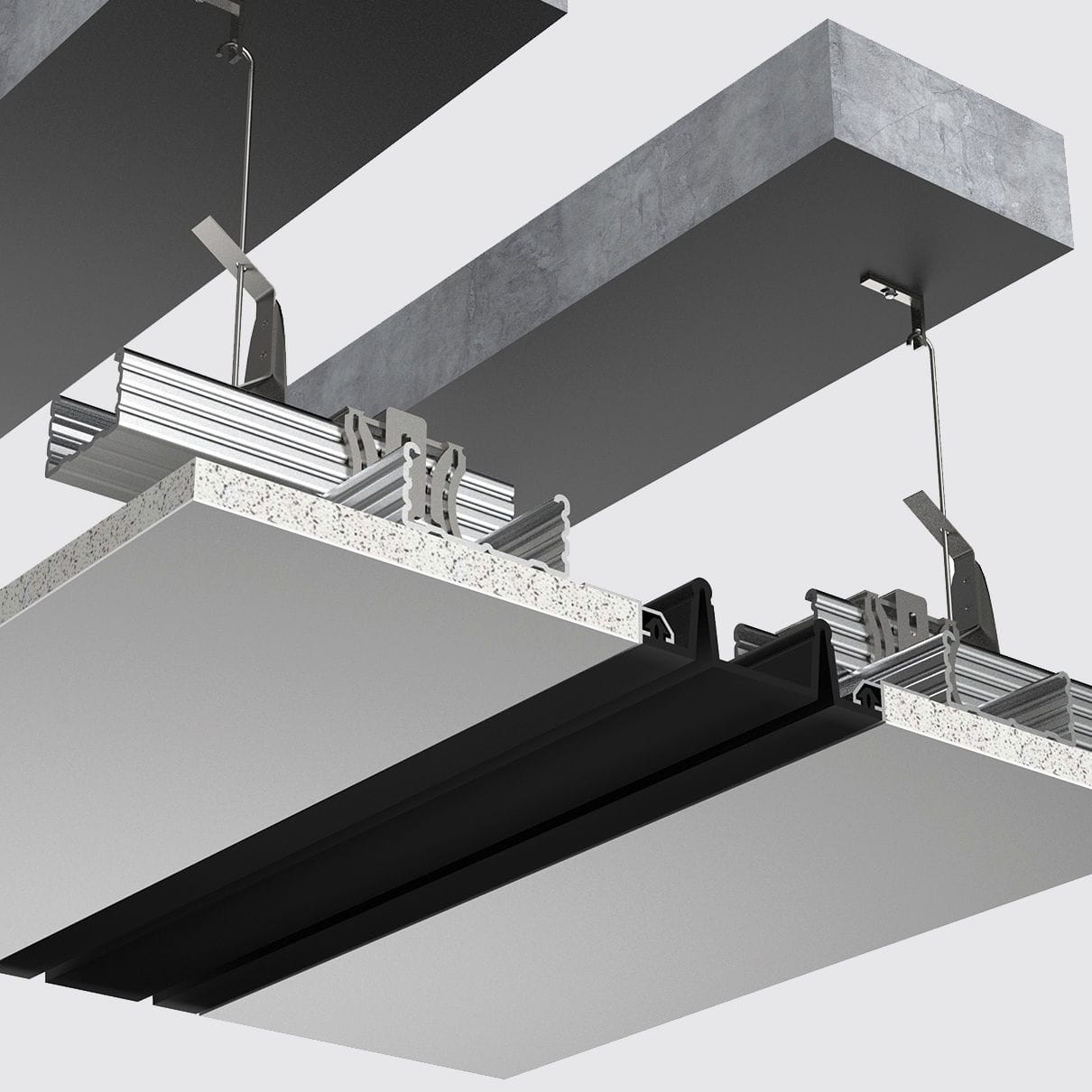 Acoustical Ceiling Expansion Joint