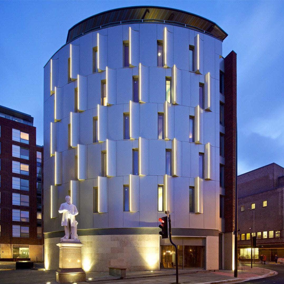 Prefab building LIVERPOOL Nordic Homes modular / concrete / steel