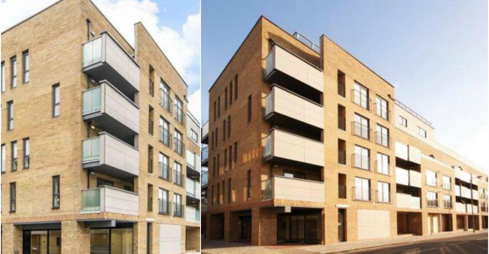 Modular building BATTERSEA Nordic Homes concrete / galvanized