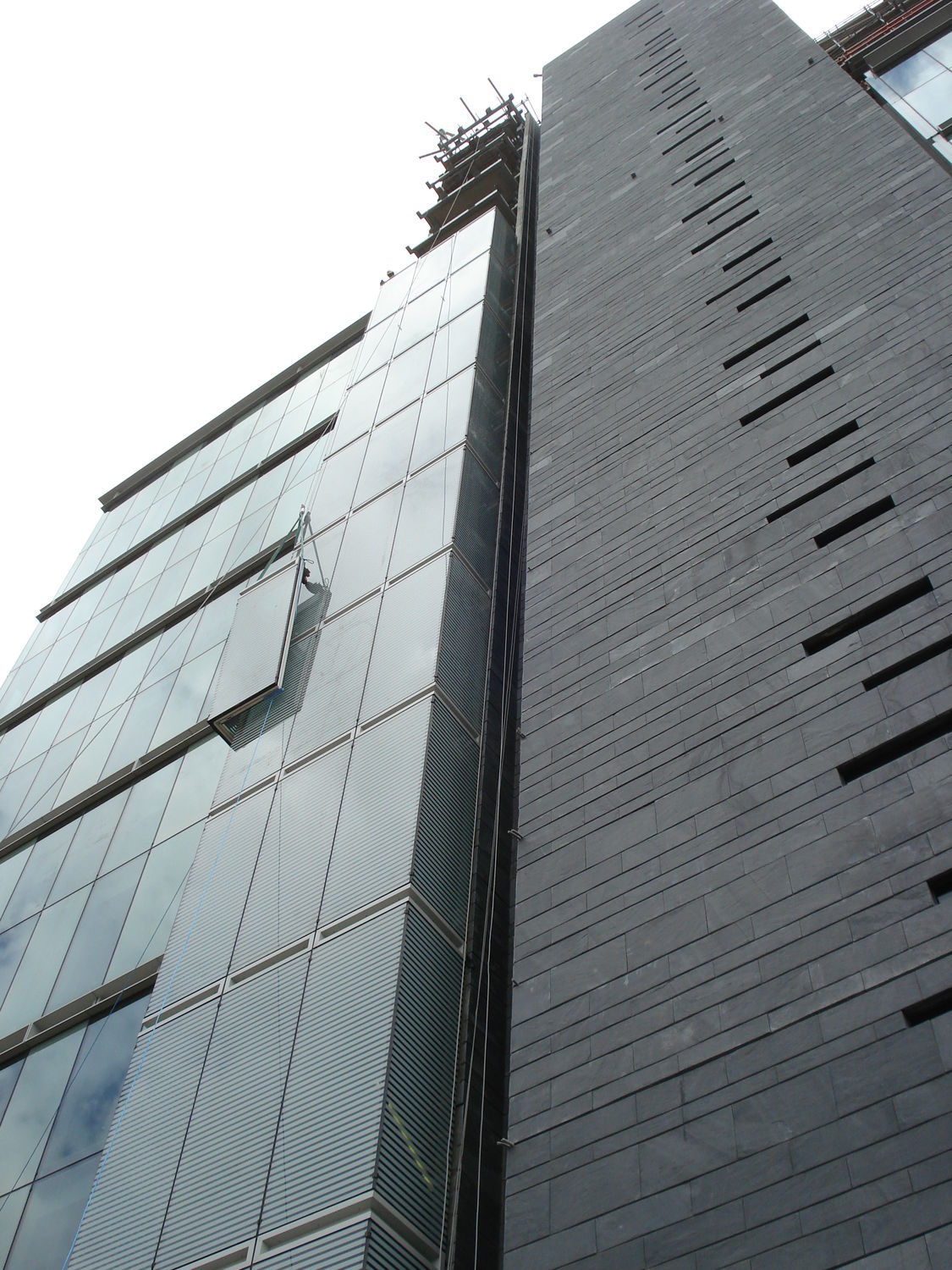 Unitized system curtain wall FOCCHI aluminum and glass