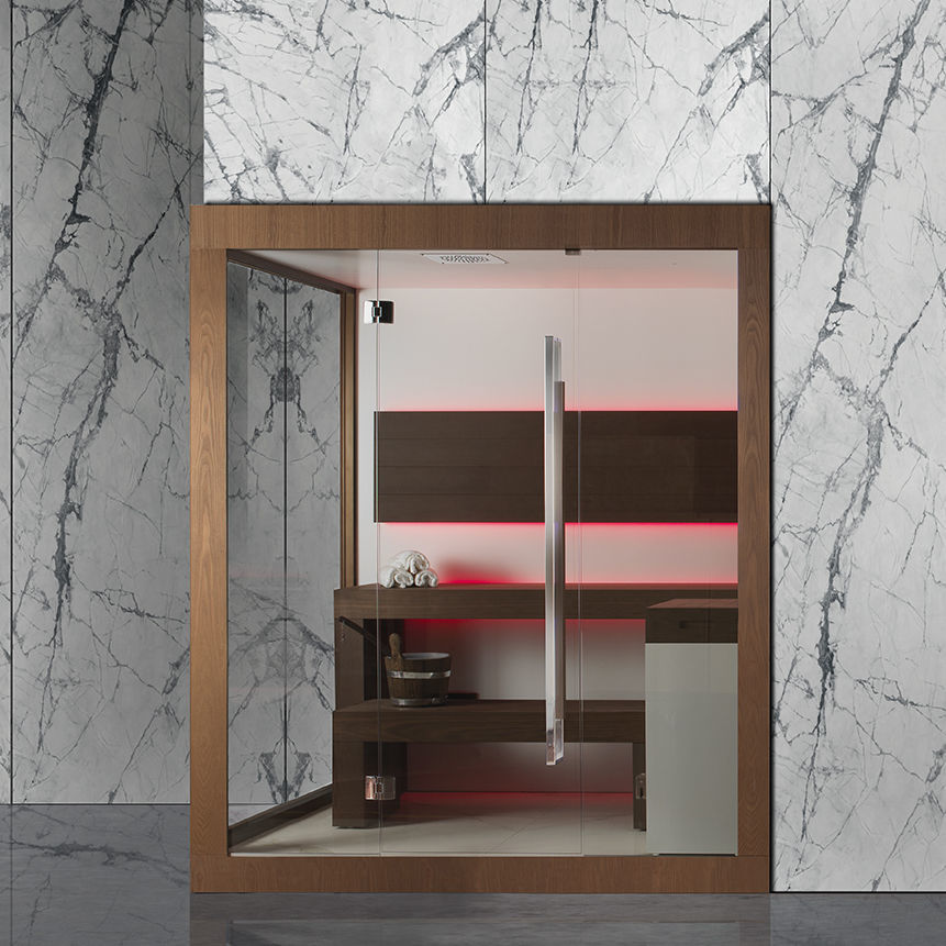 Steam shower cubicle WONDER 3IN1 Carmenta Wellness multifunction