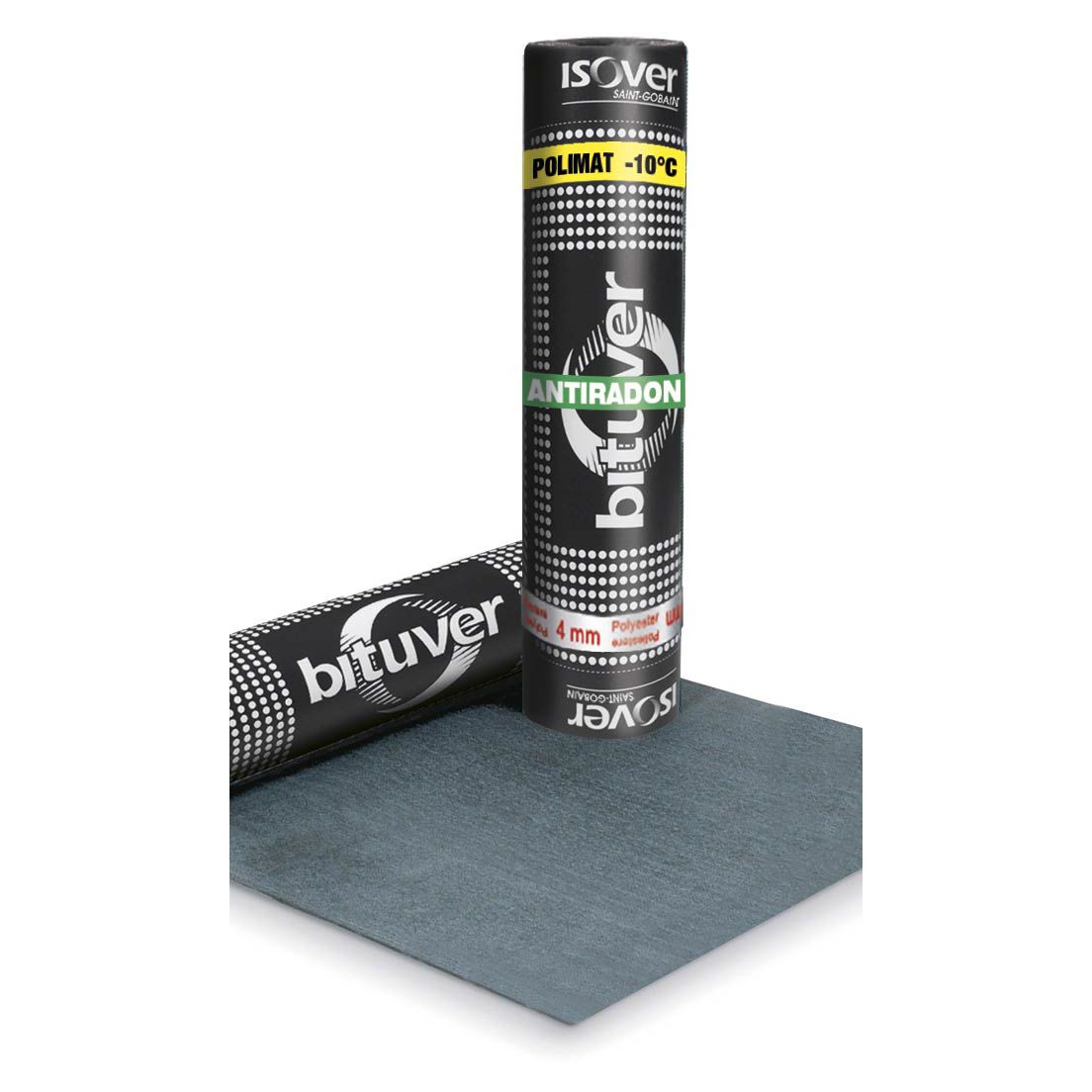 Foundation bituminous waterproofing POLIMAT ANTIRADON Bituver