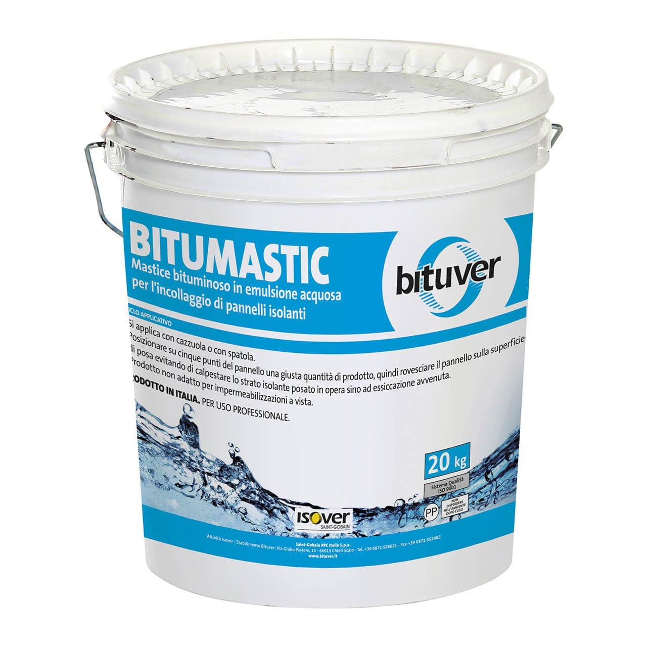 Cementbased sealant BITUMASTIC Bituver bitumen / fastening