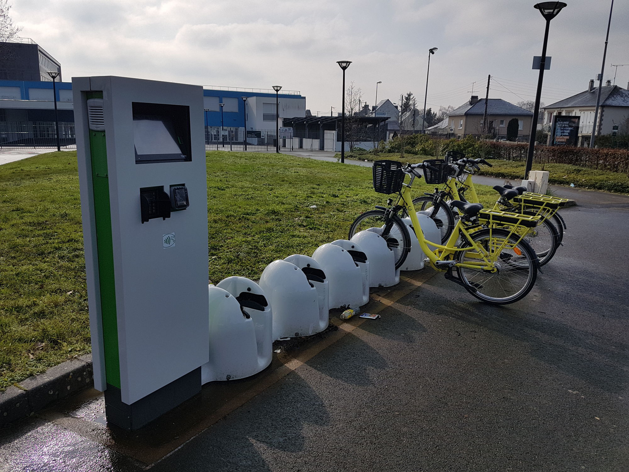 Electric Bike Charging Station Clean Energy Planet Street