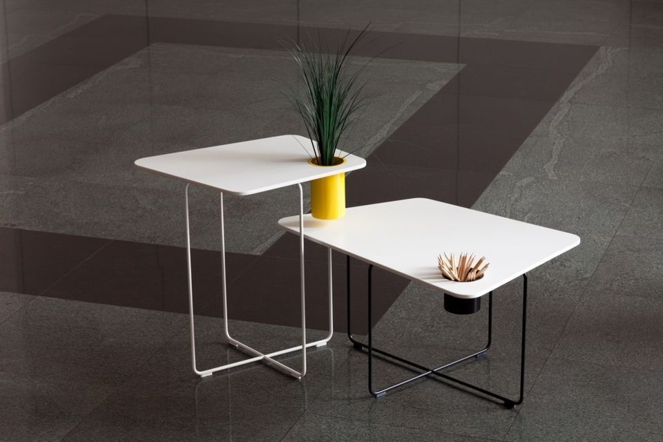 corian side table