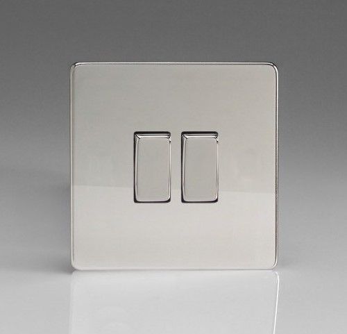 Light switch - CHM-RS2 - ALSO & CO - rocker / recessed / double