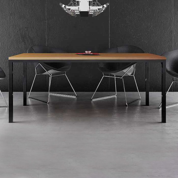 modern metal dining tables