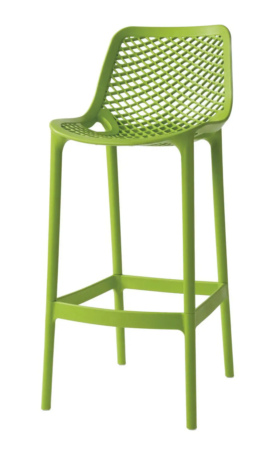 outdoor plastic bar stools on Contemporary Bar Stool Frenzy Frovi Polypropylene Stackable With Footrest