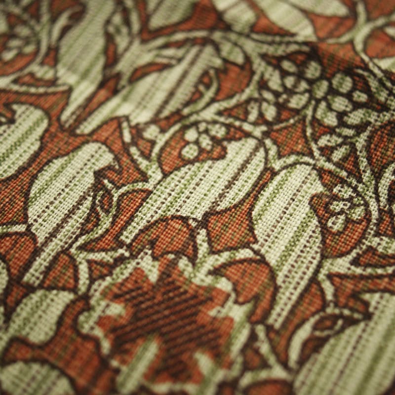 Upholstery fabric BIRDS PRINT DILL Loome Fabrics patterned / linen