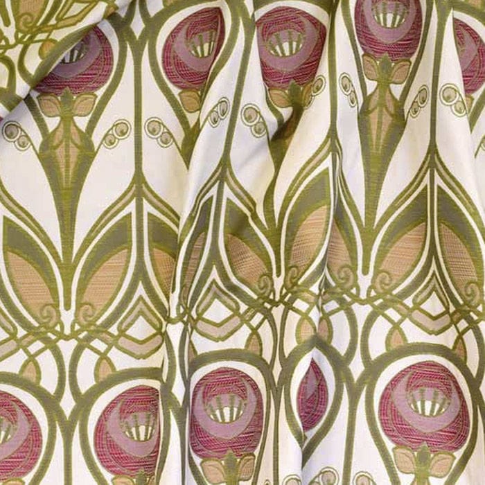 Upholstery Fabric For Curtains Patterned Cotton Roses