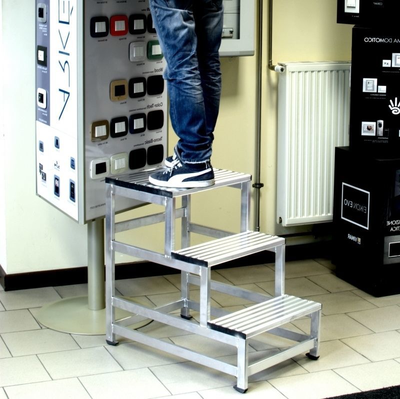 Steel professional step ladder - 1990-1990S - Frigerio Carpenterie ...
