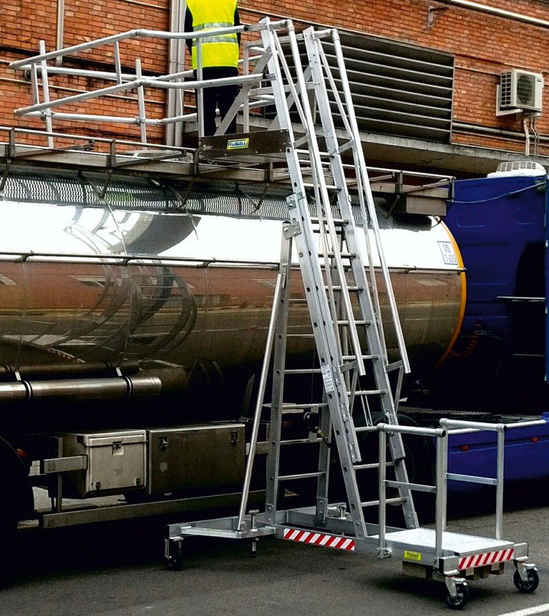 Work professional ladder - 8010 - Frigerio Carpenterie - telescopic ...