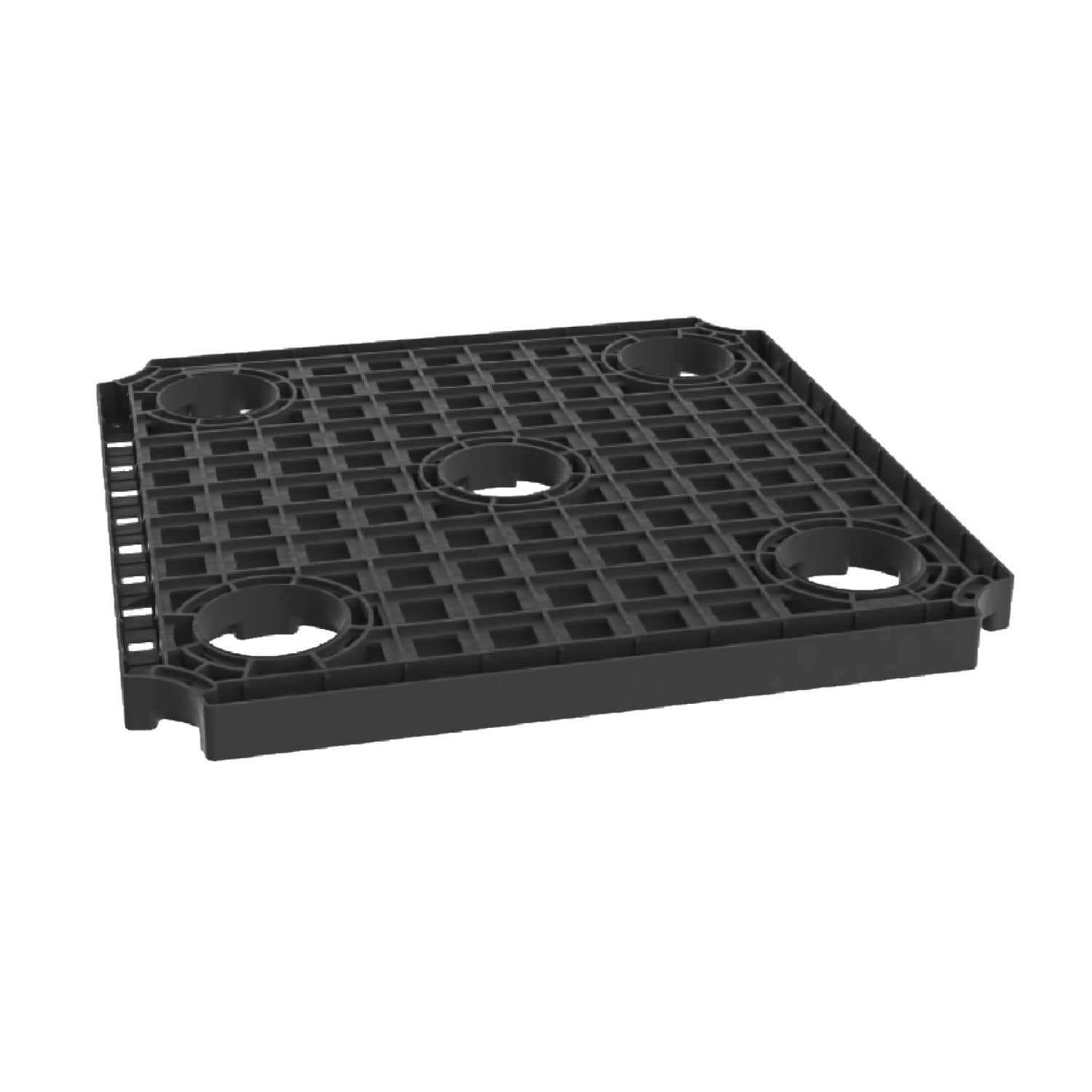 Polypropylene raised floor pedestal LEVELUP DAKOTA outdoor