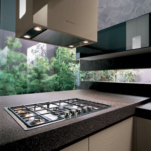 Stone Countertop Commercial Kitchen Outdoor Purple