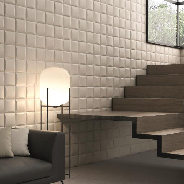 Ceramic mosaic tile - BENT - DECUS CERAMICA - high-gloss / 3D / indoor