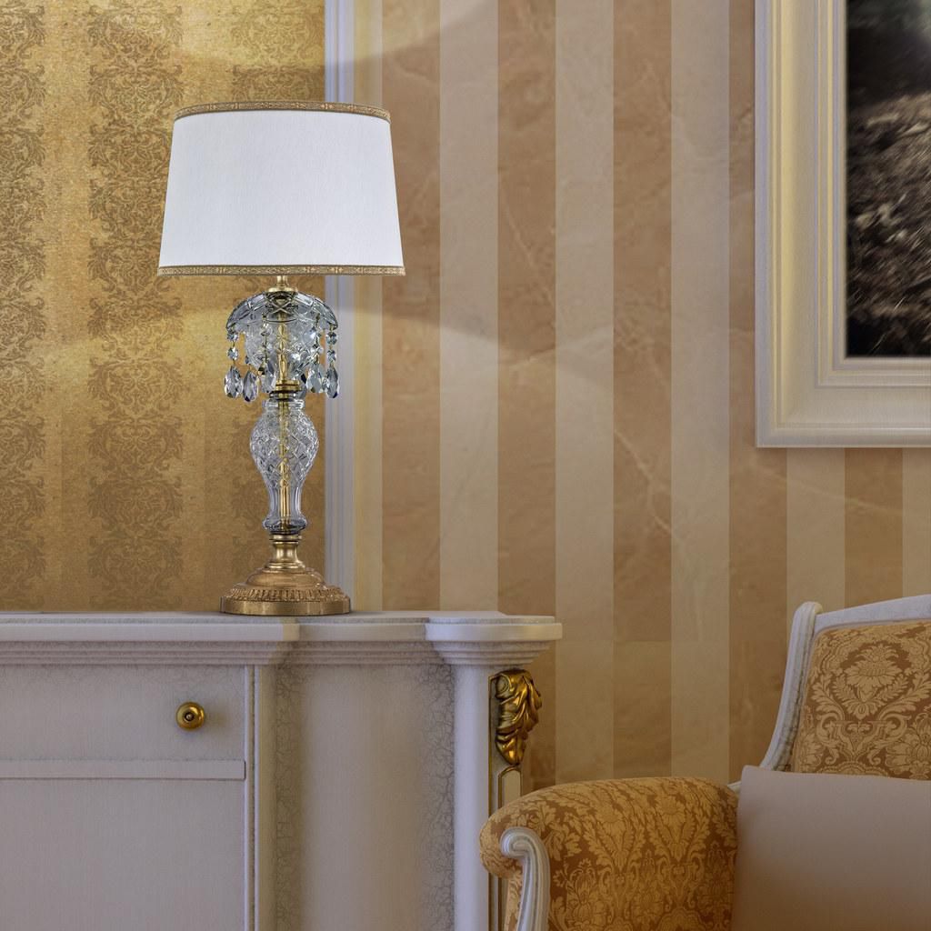 swarovski crystal table lamps