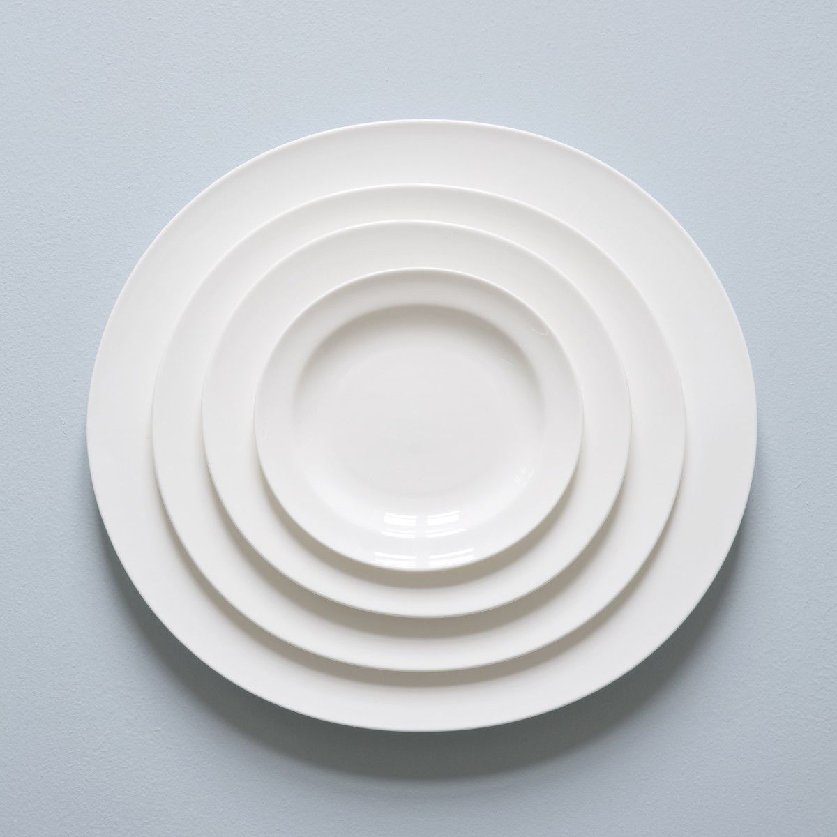 Dinner plate KAOLIN Kahler Design round / ceramic / commercial