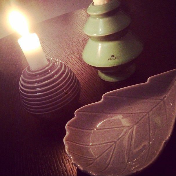 その他 KAHLER Cono candle holder Ceramic bowl - CONO - Kahler Design
