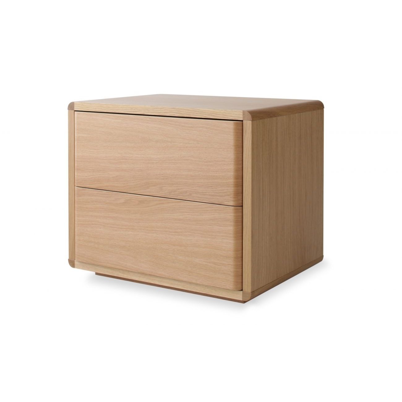 Contemporary bedside table ANDREA HEAVENS lacquered wood / oak