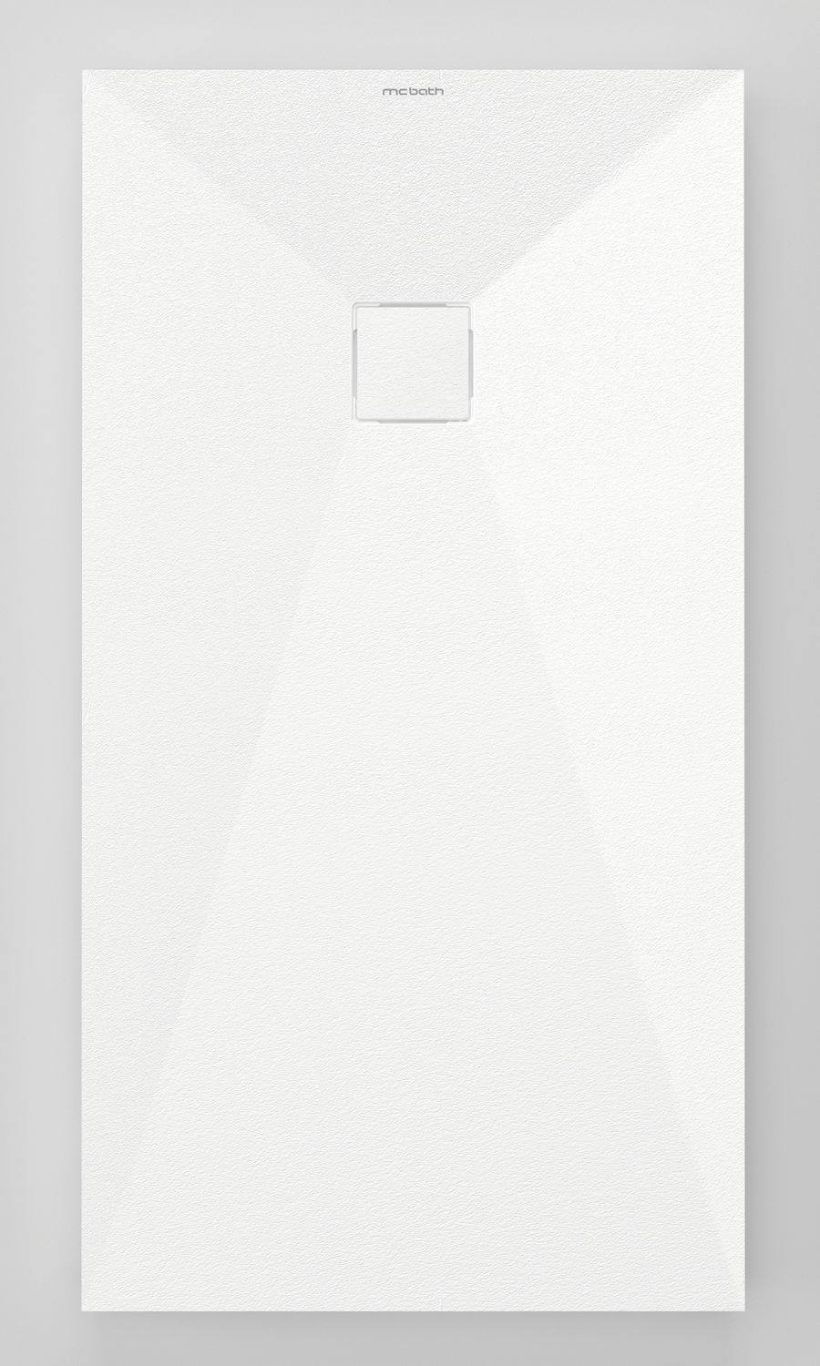 Rectangular shower base / floor level / composite / extraflat ZEUS