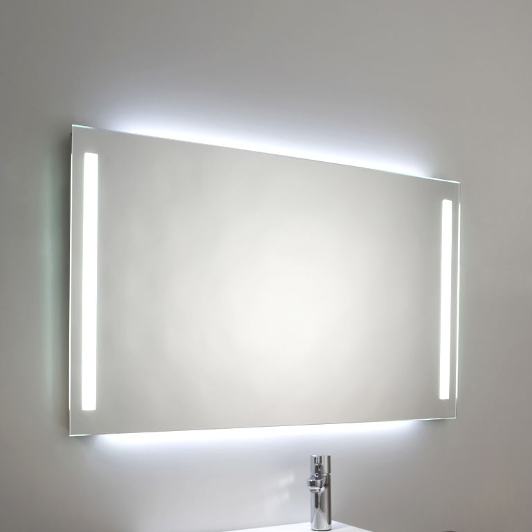 Wall Mounted Bathroom Mirror Led Illuminated Anti Mist Wall Mounted Bathroom Mirror Led