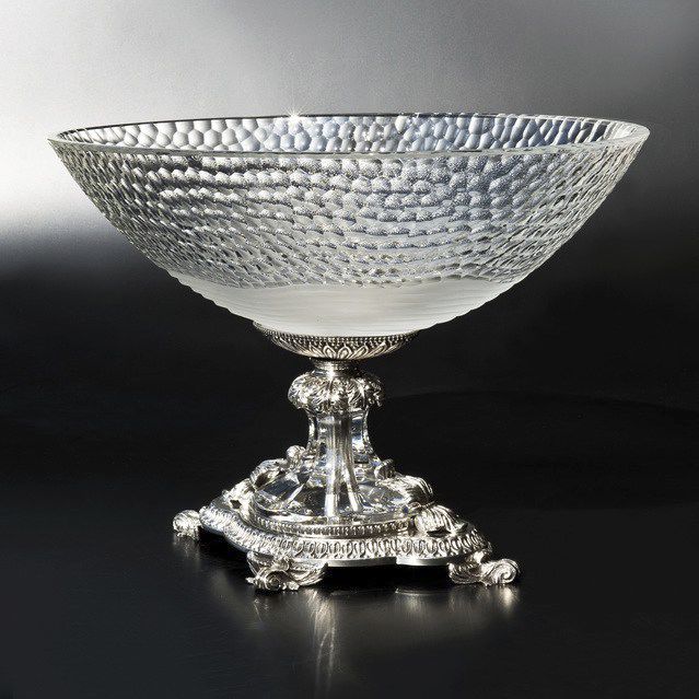 Crystal Centerpiece Cosmo Duccio Di Segna Srl Bronze