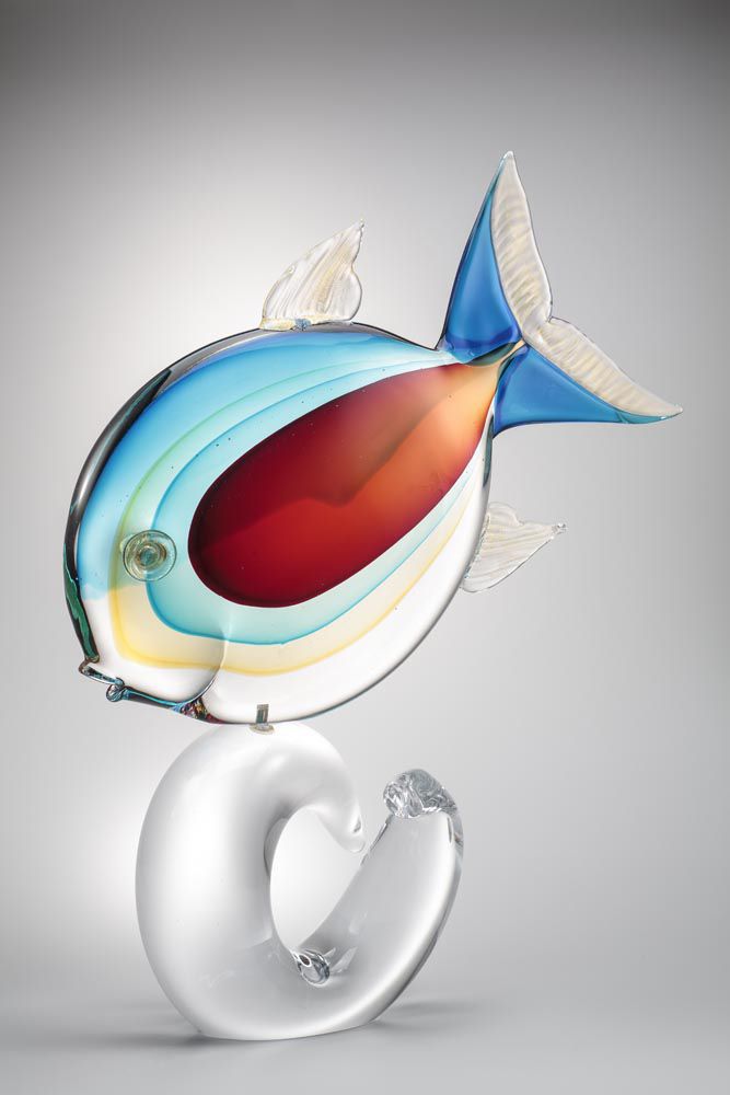 MURANO Zanetti ムラノ ザネッティ フィッシュ アレキサンドライト MURANO Zanetti ムラノ ザネッティ フィッシュ アレキサンドライト