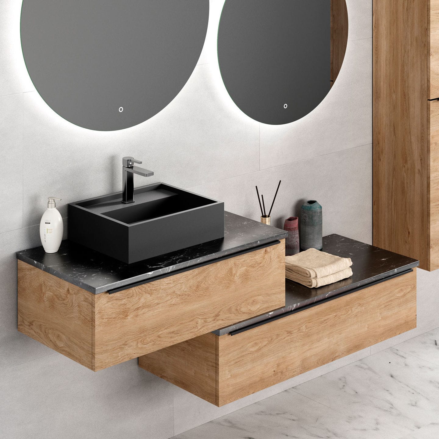 Natural stone vanity top UMMA COYCAMA