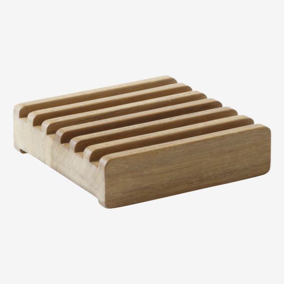 Teak soap dish - 5062000 - CINAS A/S