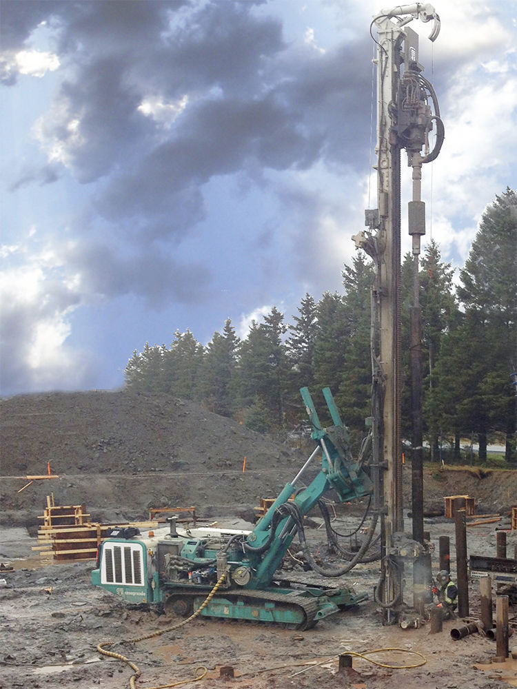 Deisel Engine Boring Rig Diesel engine drilling rig - C9 XP - CASAGRANDE - Foundation Division ...