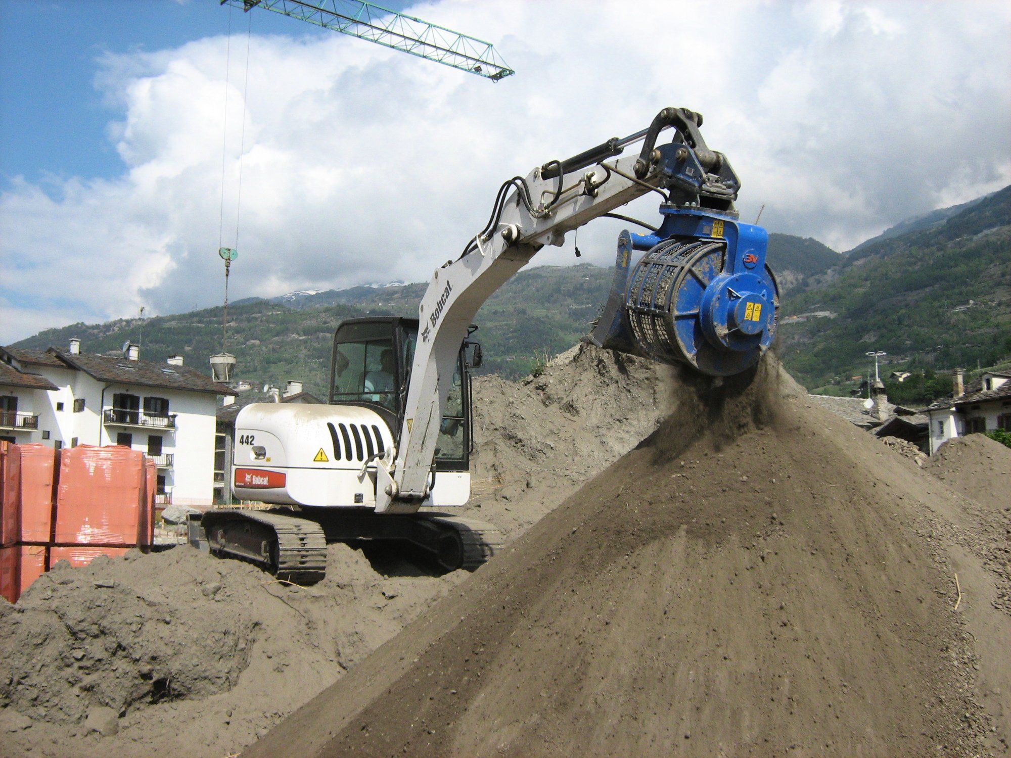 Screening bucket BVR SERIES Trevi Benne for excavators / for loaders