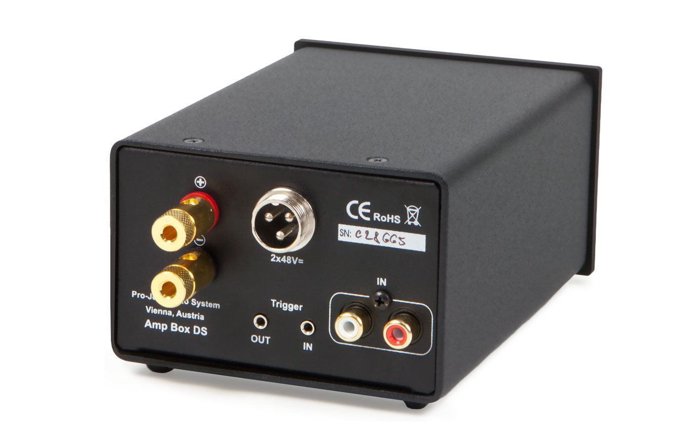 Pro-Ject Amp Box S – Amplificatore Compatto In Classe D, 25/35W, Nero