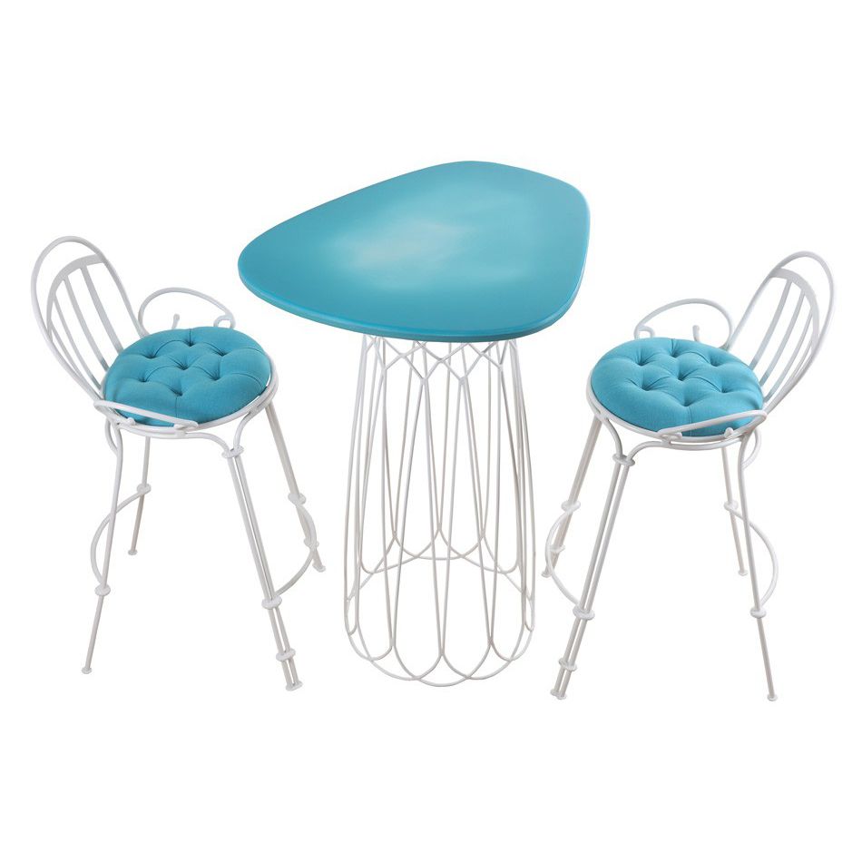 Traditional High Bar Table Solid Wood Outdoor Commercial