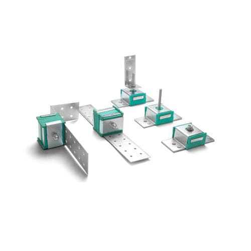 Antivibration bearing pad EP + SYLOMER® AMC Mecanocaucho elastomer