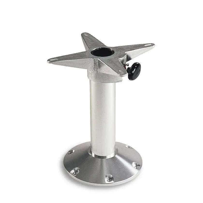 Stainless Steel Table Base T1010 Forma Marine Aluminum Classic Nautical Style Commercial