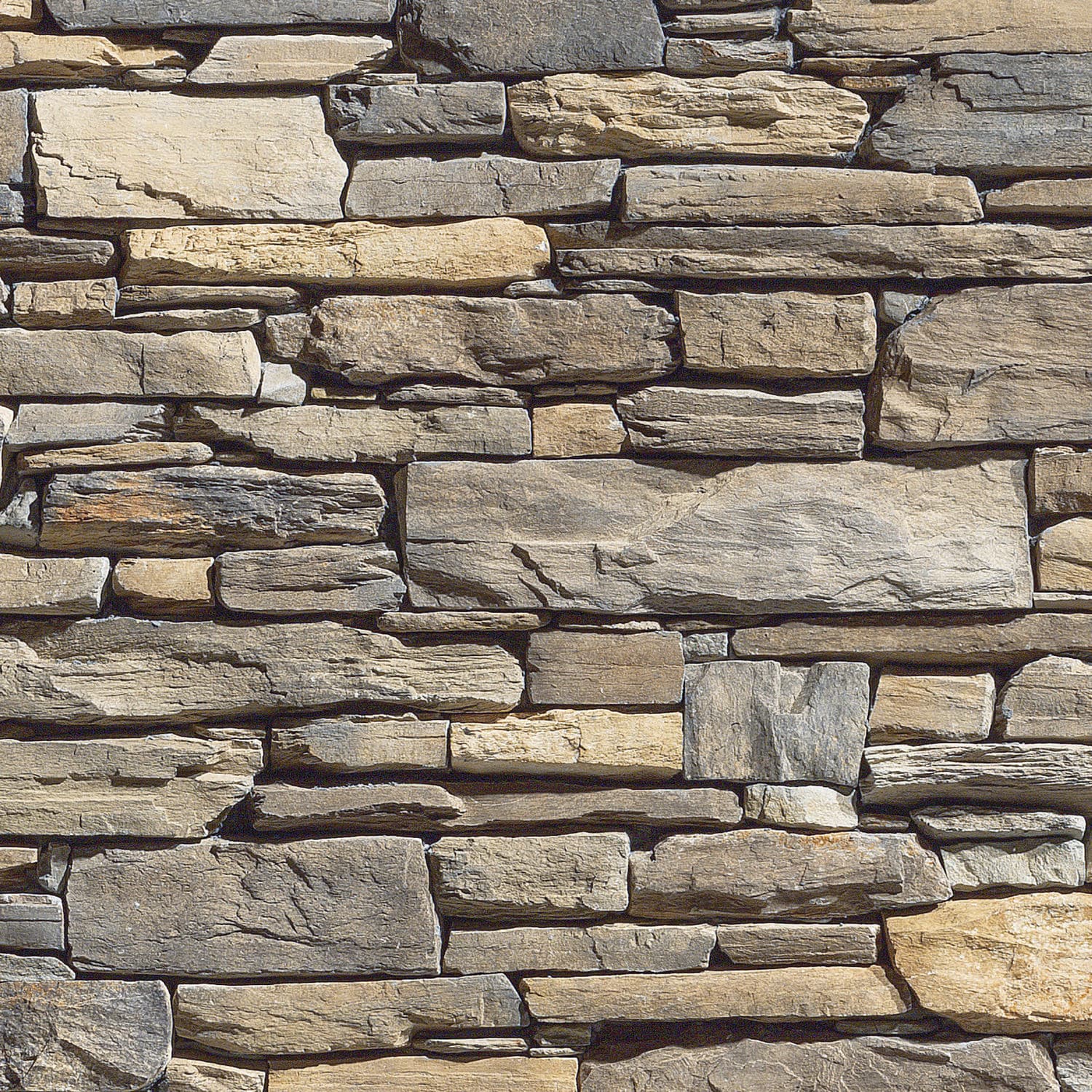 Engineered stone wall cladding - Ledge stone profile - Geopietra - for ...