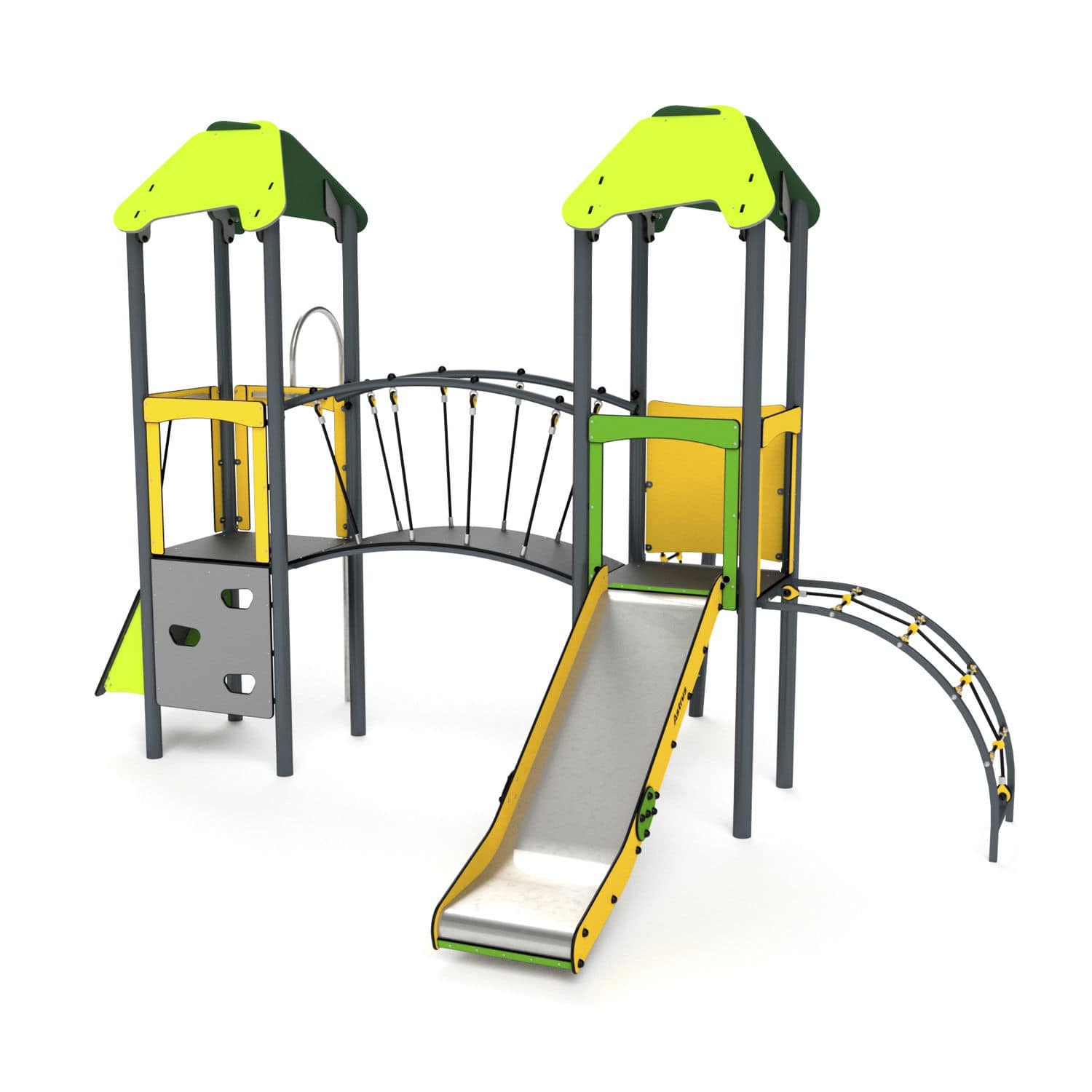 Playground play structure 11019 Astrus Playgrounds metal / HDPE