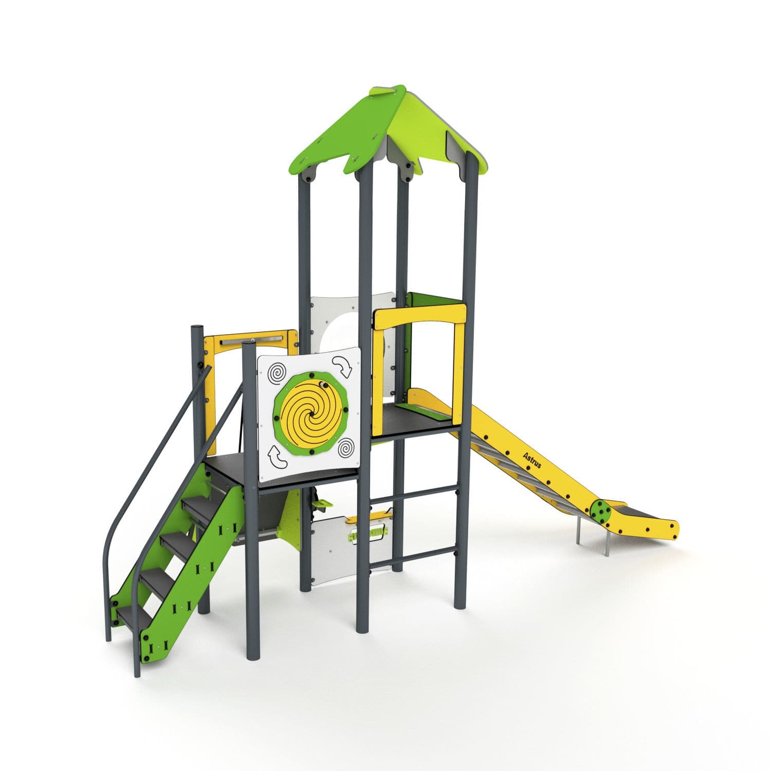 Playground play structure 11050 Astrus Playgrounds metal / HDPE