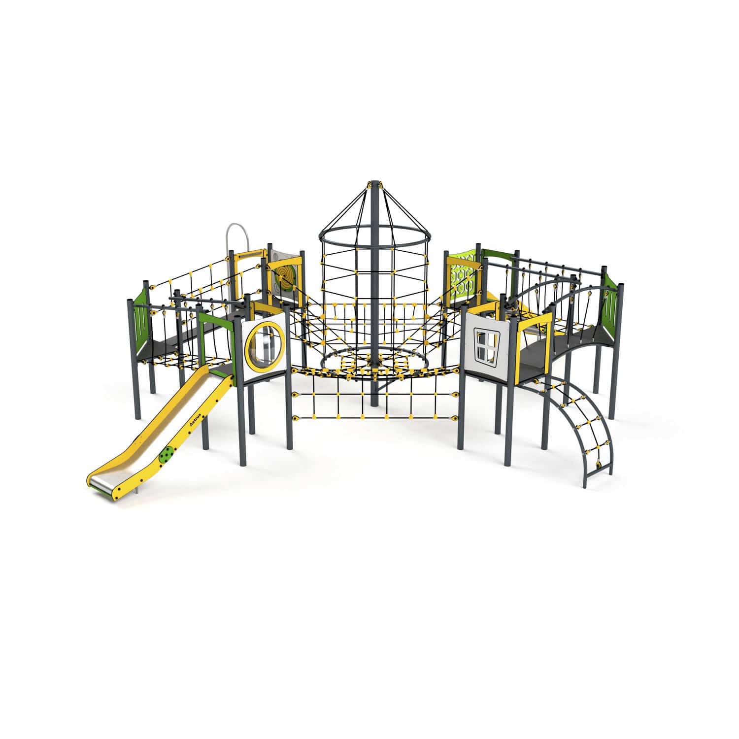 Playground play structure 11145 Astrus Playgrounds metal / HDPE