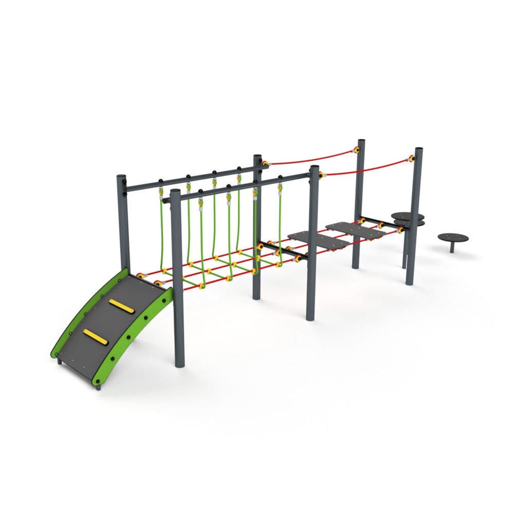 Playground play structure - 11038 - Astrus Playgrounds - metal / HDPE ...