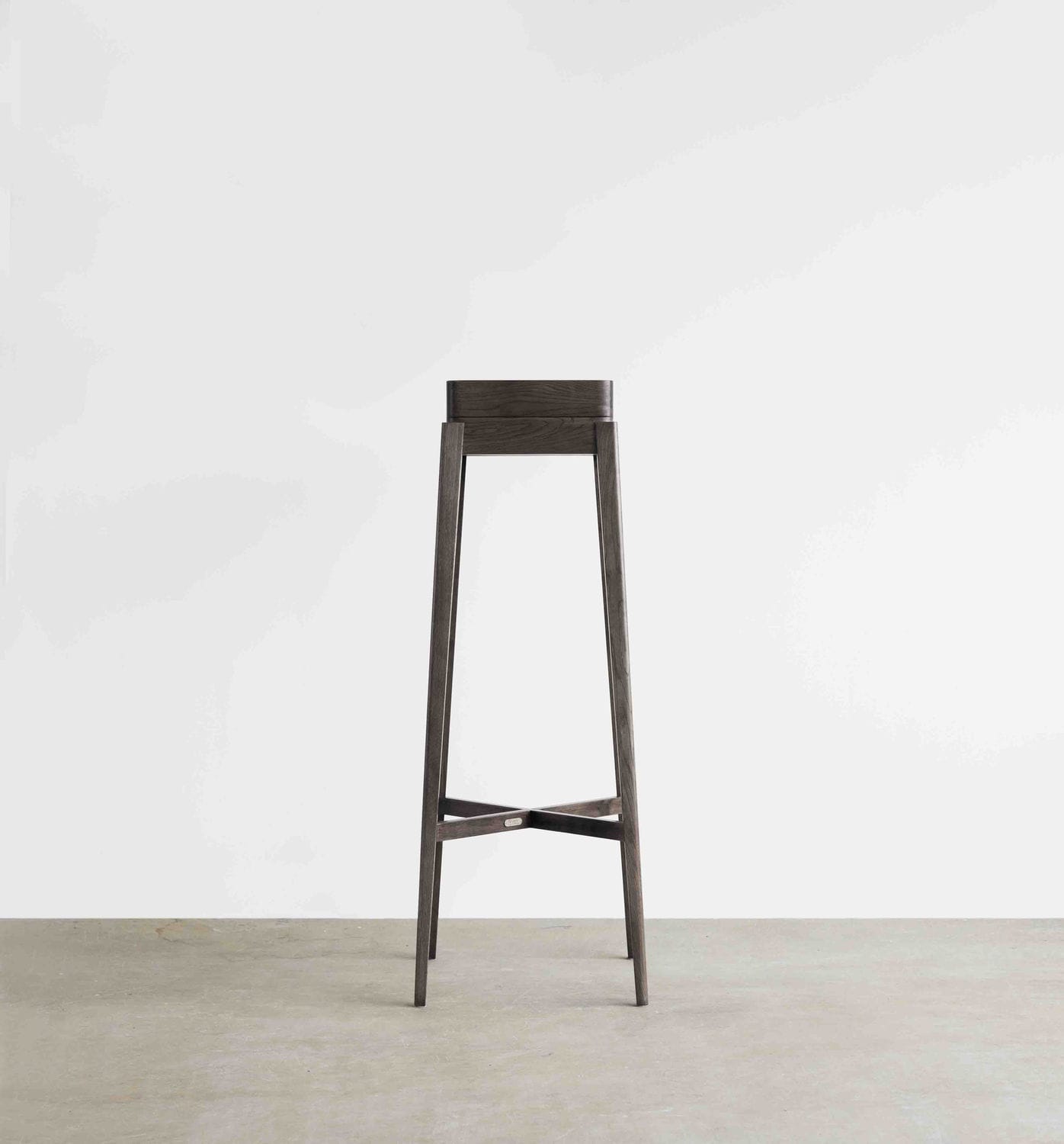 Contemporary high occasional table - FLORAL - Ziinlife - oak / rectangular / with drawer