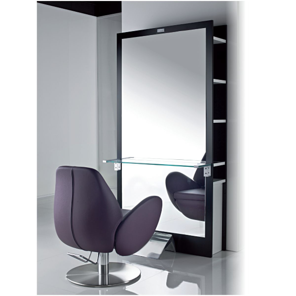 Contemporary dressing table STATE S Ceriotti glass / aluminium